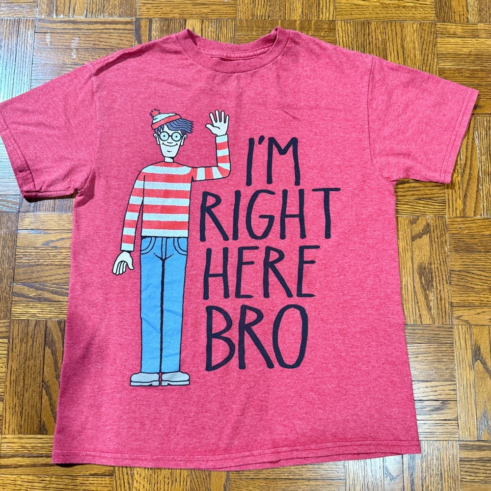 Kids Red Graphic Tee - Short Sleeve